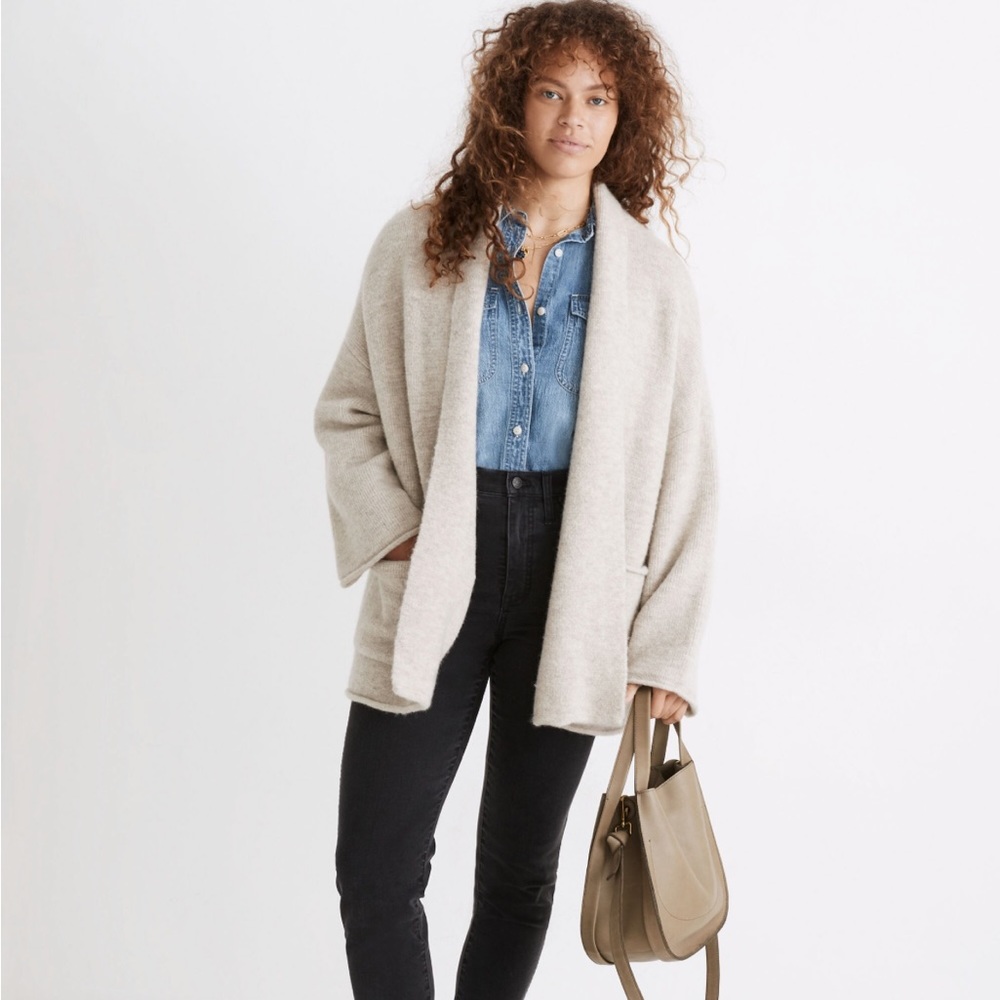 Madewell McClean Shawl Collar Cardigan size XS